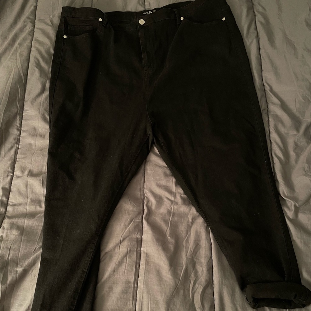 Black BooHoo Jeans